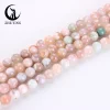 perles d'agate de fleur sakura naturelles bon marché, rondes et lisses, pour la fabrication de bracelets, accessoires de bijouterie à faire soi même, 6, 8, 10mm
