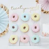 support à beignets en bois, décoration murale de mariage, dessert, support de table à beignets, fournitures de décoration de table pour fête prénatale anniversaire