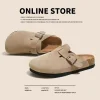 2025 femmes sans lacet sandales mode style coréen facile à porter tenue décontractée rétro chaussures à bout ouvert