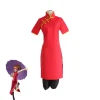 Gintama Silver Soul Kagura Cosplay Costume pour femme Anime japonais Robe chinoise Kagura Perruque Kungfu Tenues Cheongsam Gintama Silver Soul Kagura Cosplay Costume pour femme Anime japonais Robe chinoise Kagura Perruque Kungfu Tenues Cheongsam