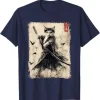 t shirt graphique chat noir kokor, t shirt anime, art japonais vintage, style kawaii mignon et drôle, tenue graphique à manches courtes, amoureux des chatons