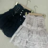 Jupe élégante en dentelle pour femmes, Style japonais, doux, Kawaii, Y2k, Lolita, Design rétro, Bandage, Chic, vêtements populaires coréens