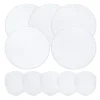 1 pièces ventilateur pliant simple performance circulaire portable rond main femme pliable blanc poche