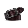 ceinture de taille sculptée avec boucle ardillon en alliage, chic y2k punk, harajuku, vintage, pour jeans pour femmes