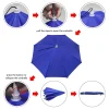 parapluie de pluie portable, protection uv, chapeau pliable, voyage en plein air, pêche, pare soleil, casquette de camping étanche, couvre chef