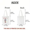 sac fourre tout en toile japan trip sac à bandoulière en toile avec icônes et monuments japonais pour sacs à main de voyage et de shopping pour filles