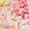 1 10 pièces sakura vigne fleur artificielle 180cm fleur de cerisier suspendus arc guirlande décorative pour la maison fête de mariage bricolage décoration