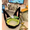 genshin impact tighnari sauna wear hairband, forest patrol cosplay, cute ear hair, plush hair hoop gift