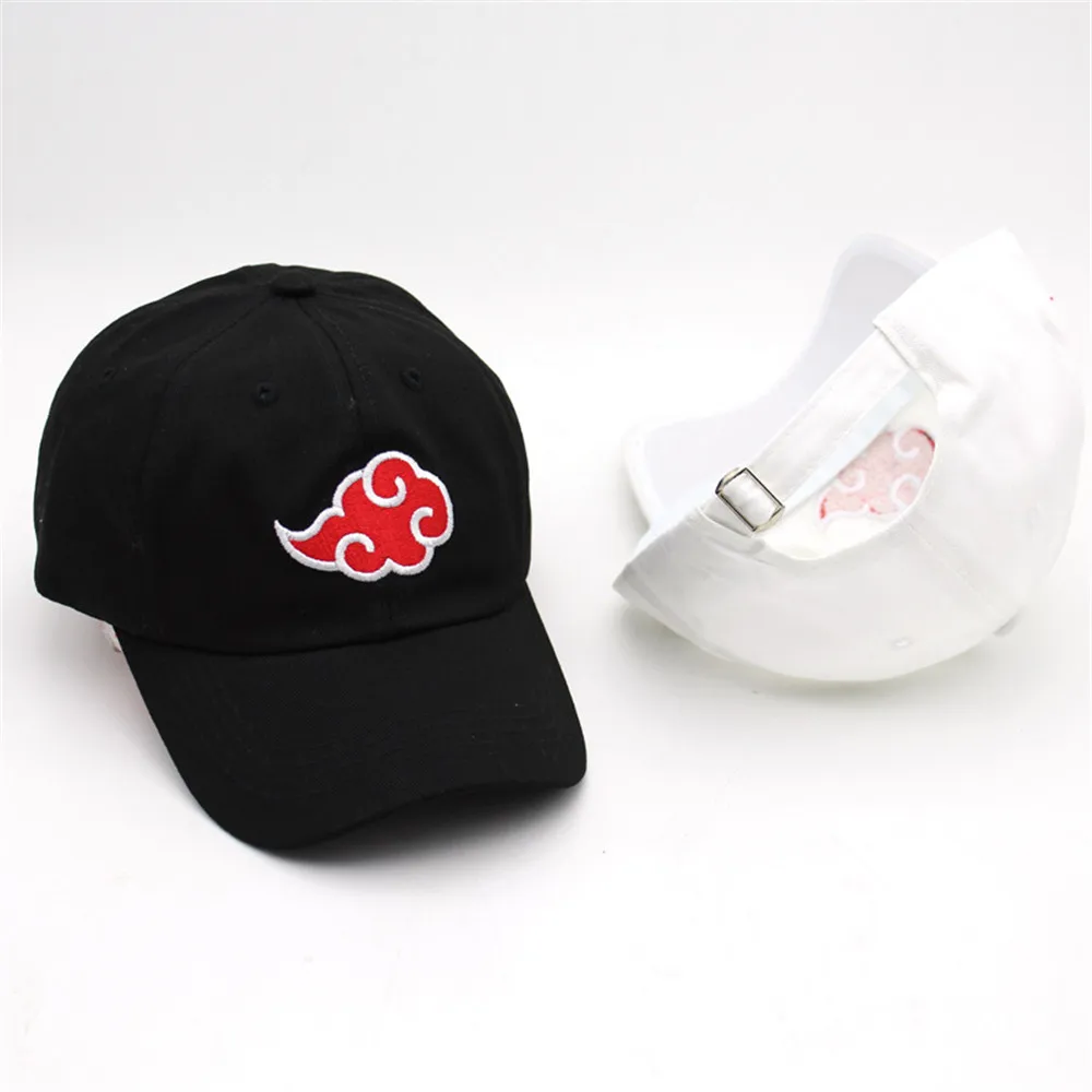 casquette en coton avec logo japonais akatsuki, chapeau de papa, logo de la famille uchiha brodé, casquette de baseball à rabat casquette en coton avec logo japonais akatsuki, chapeau de papa, logo de la famille uchiha brodé, casquette de baseball à rabat